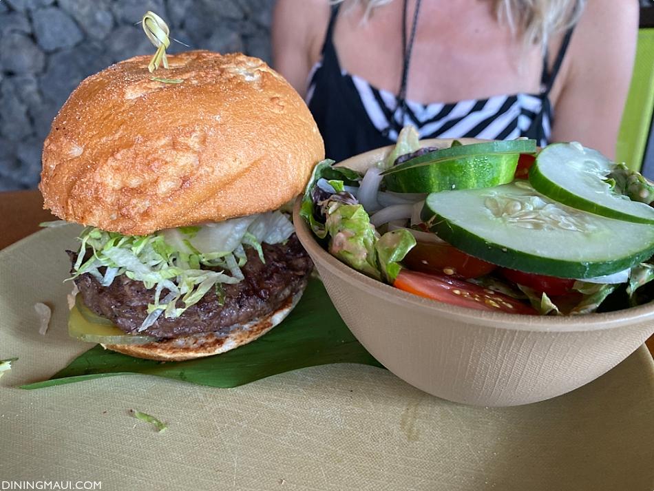 Best Burger Places Maui Salad
