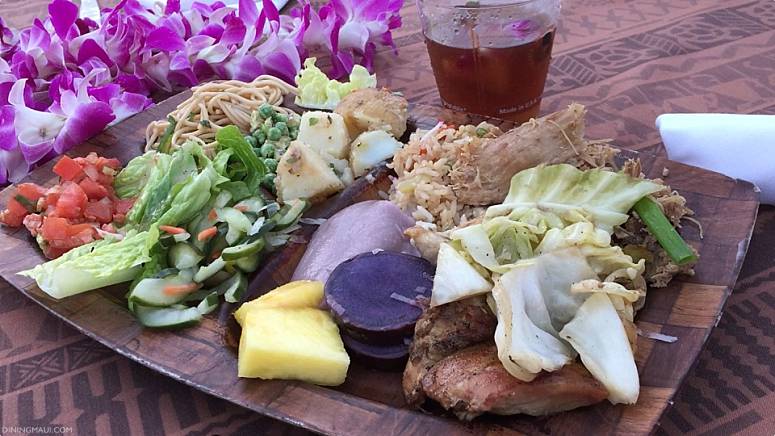 Sheraton Luau Review Dinner Plate
