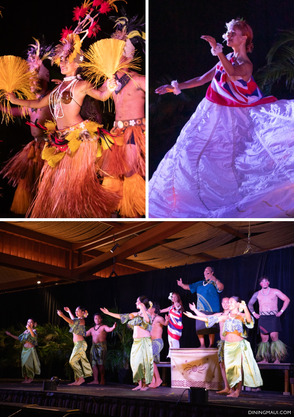 Hula dancing Luau