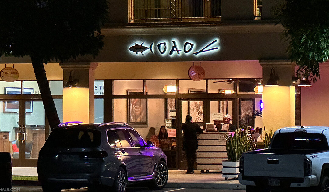 Oao – Maui Sushi Review