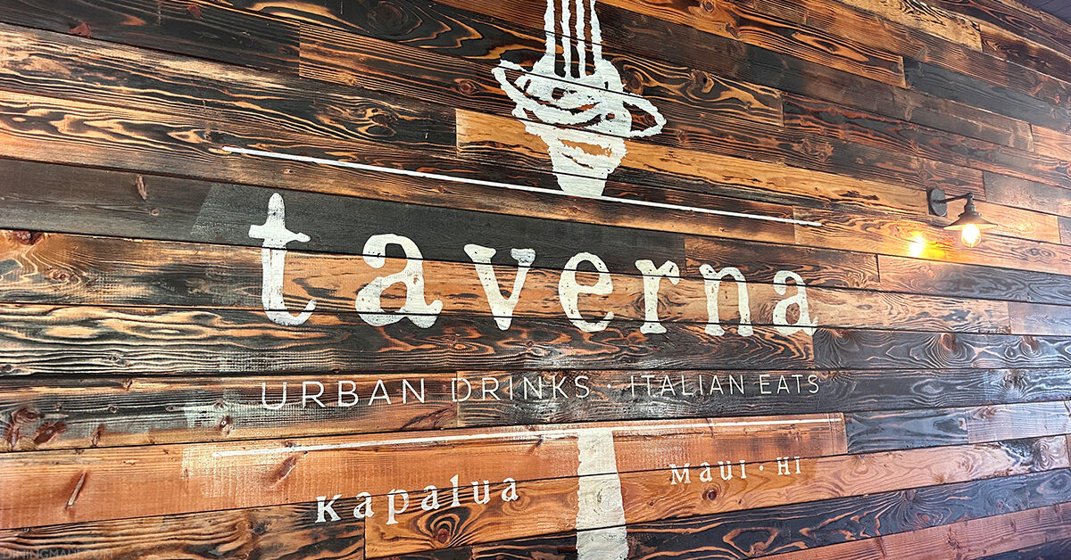 Taverna Maui Lunch Review – Honest Impressions in Kapalua